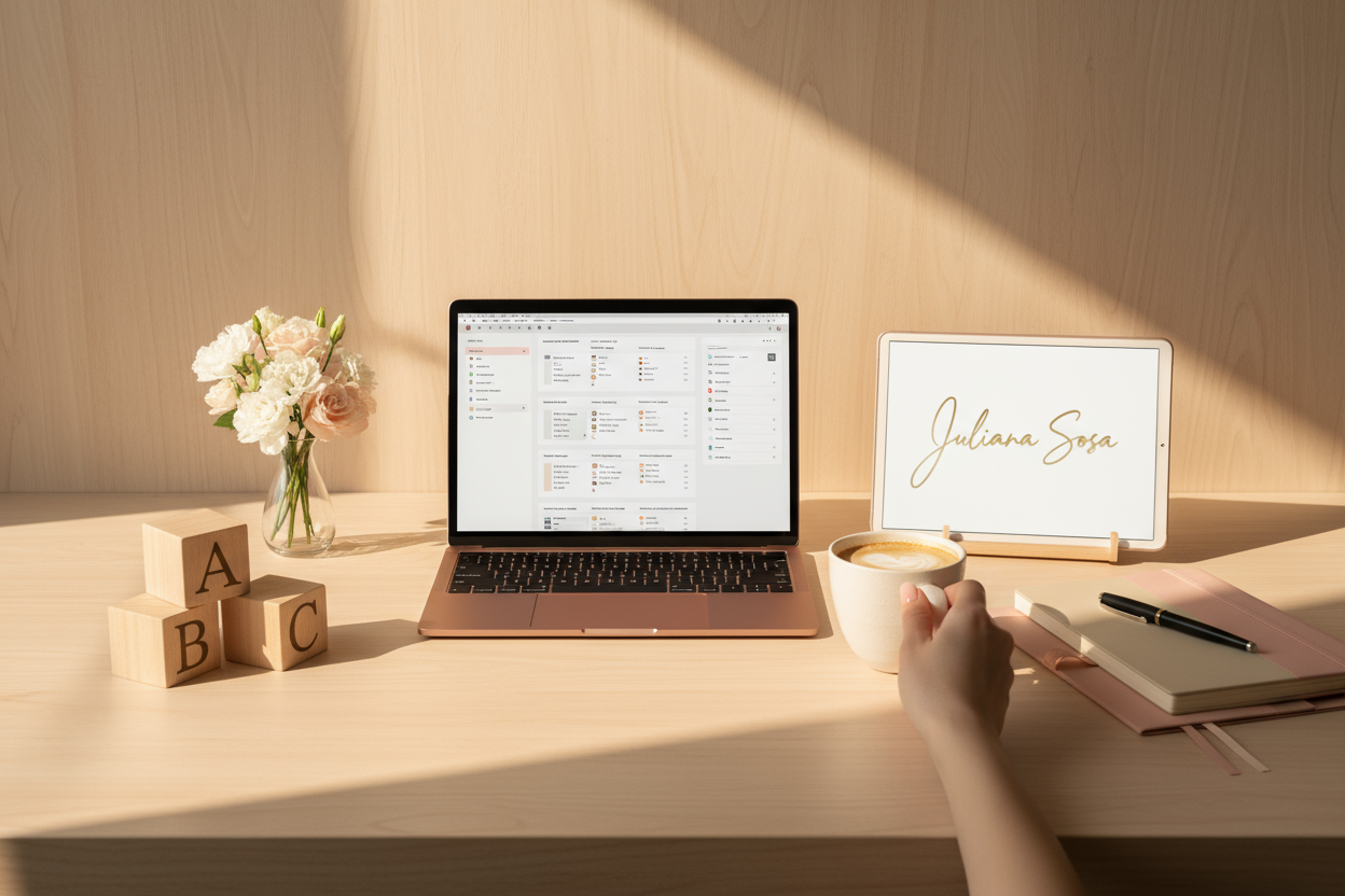 Portada Shopify - Escritorio Juliana Sosa dorado opaco